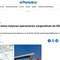 Dos de las cinco mayores operaciones corporativas de 2023, en el aire